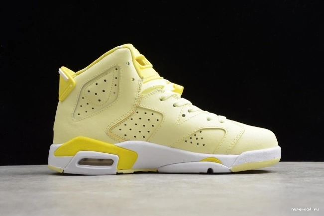Retro Jordan Air 543390-800 6 Dynamic Floral Yellow (GS) 1020